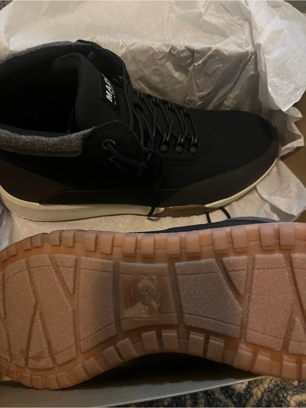 Men’s Madden high top sneaker size 11 NWT